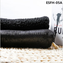 Print and Golden-Plating Suede Bonded Faux Fur Esfh-05A